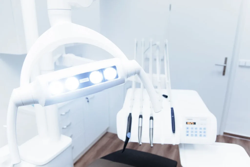 Modern dental clinic treatment room in Dubai